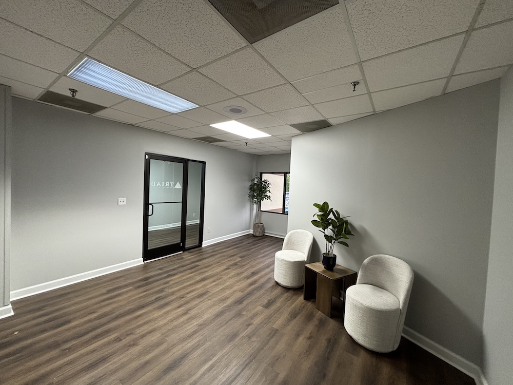 Entrance area at Triad Recovery Center in Winston-Salem, NC