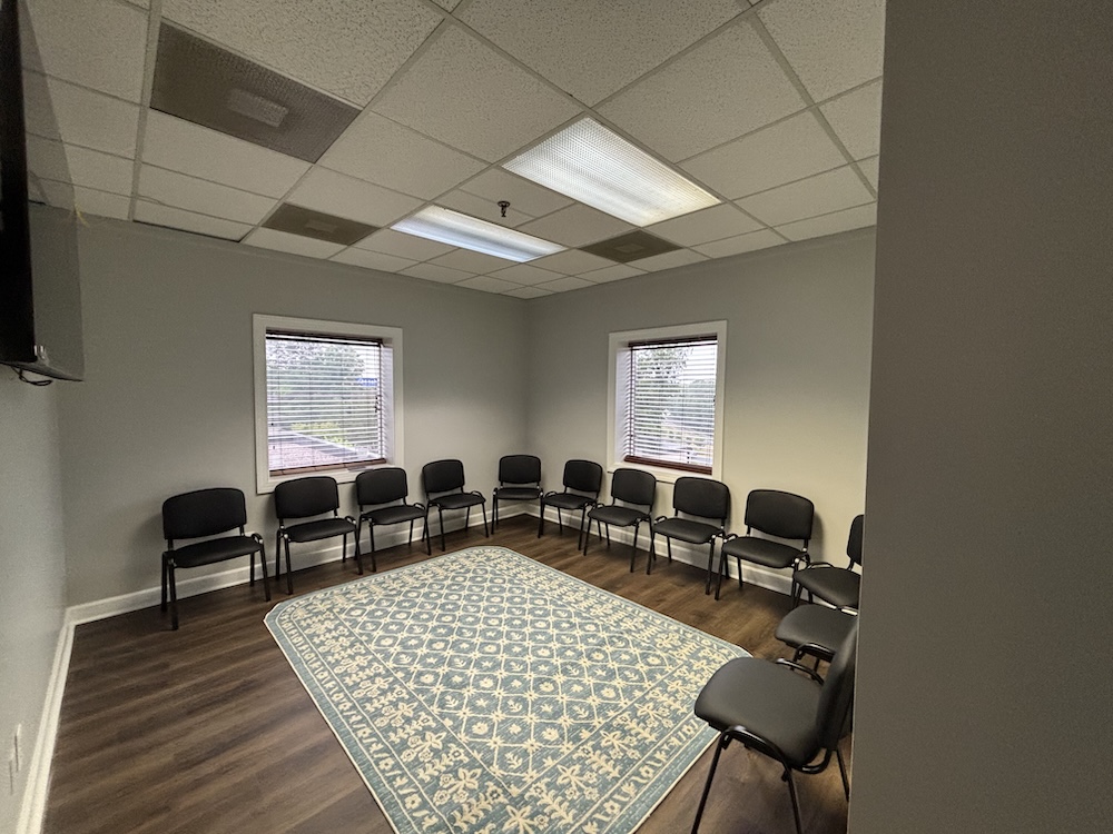 Group therapy room